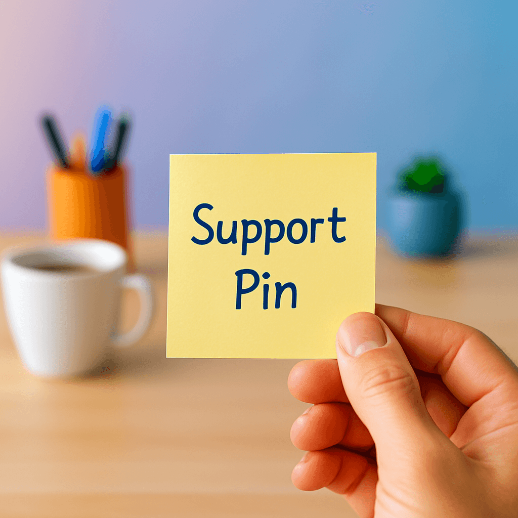 Dónde encontrar tu código PIN de soporte