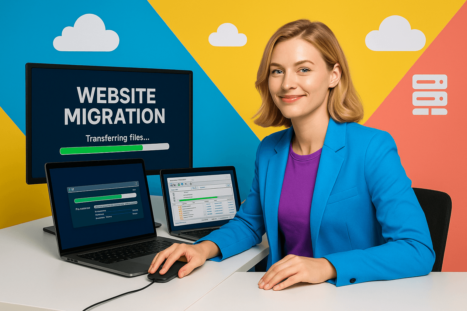 Transfiere tu sitio web a Site.es tú mismo - sin caídas