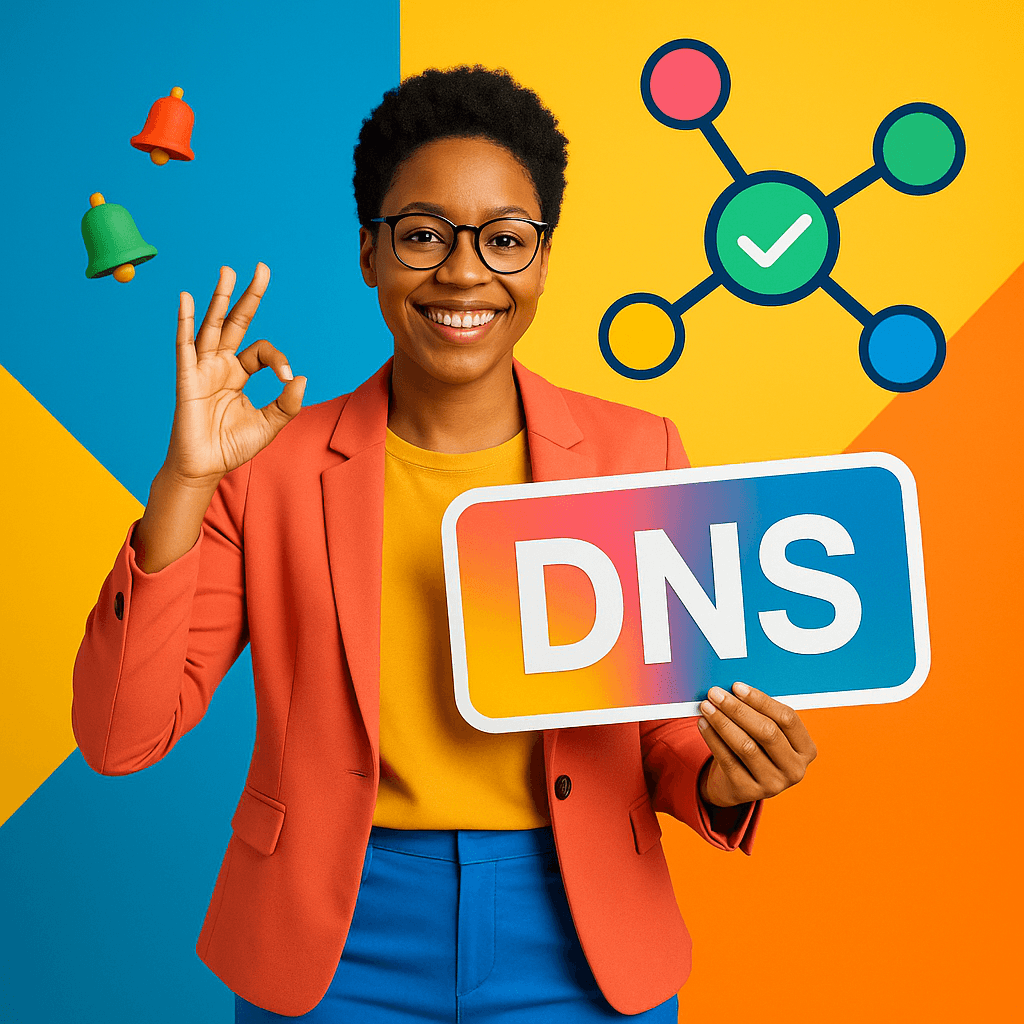Solucionar notificación de registros DNS faltantes