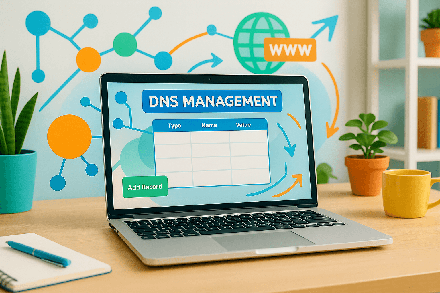 Cómo gestionar los registros DNS de tu dominio